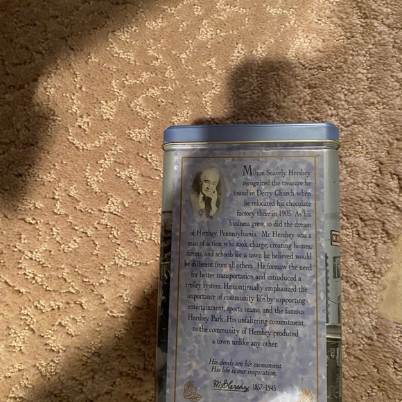 Milton Hershey building a legacy canister series number 2 tin - Picture 3 of 6
